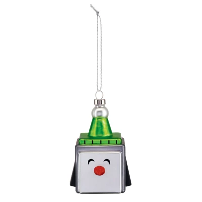 Image of Christmas Deal Alessi ball Le Palle Quadrate Cubik Penguin GJ02/5 by Marcello Jori