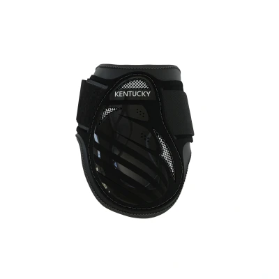 Image of Kentucky Horsewear Young Horse Fetlock Boots Black / Medium (Full) Equestrian