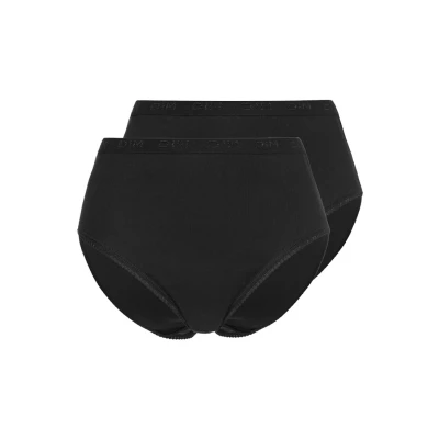 Image of DIM 2 PACK Briefs, Women&#039;s, Size: Medium, Noir