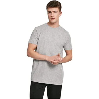 Image of Urban Classics Basic TEE Tshirt, Men&#039;s, Size: 5XL, Grey