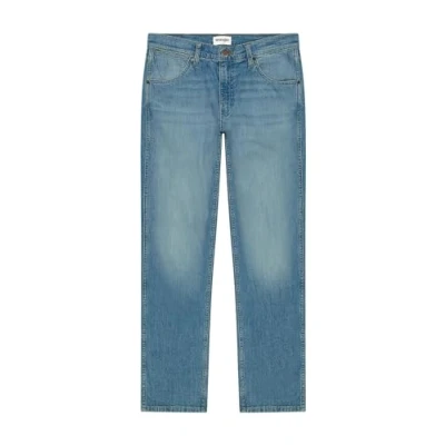 Image of Wrangler Greensboro Straight leg jeans, Men&#039;s, Size: 42x34, Cowboy haze