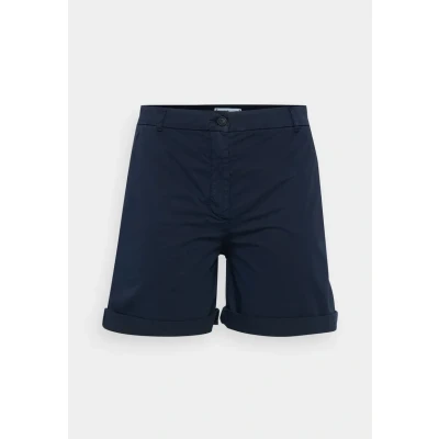 Image of Tommy Hilfiger Women&#039;s CRV CO Blend GMD Chino Short WW0WW46084, Blue (Dark Night Navy), 48