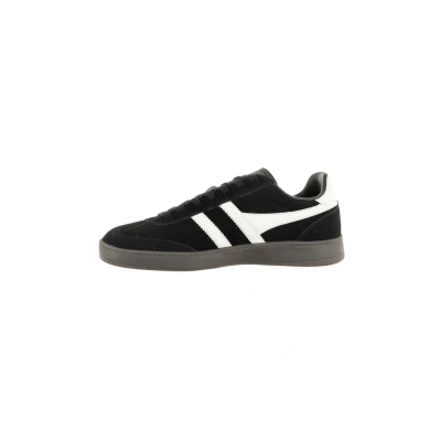 Image of Gola Unisex Viper Trainers, Black/White/Dark Gum, 42 EU, Black White Dark EU
