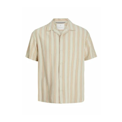 Image of Jack &amp; Jones Premium Relaxed FIT Shirt, Men&#039;s, Size: Medium, Sunburn
