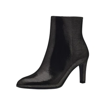 Image of Tamaris High heeled ankle boots pewter, Women&#039;s, Size: 7.5, Pewter Textile