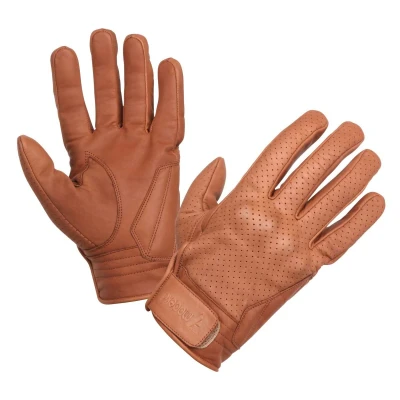 Image of Modeka Hot Classic Men&#039;s Leather Motorcycle Gloves