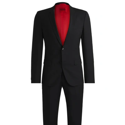 Image of HUGO ARTI Hesten Suit, Men&#039;s, Size: 36R, Black