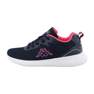 Image of Supremo Kappa Women&#039;s 95k0162001 Sneaker, Navy Pink, 4 UK