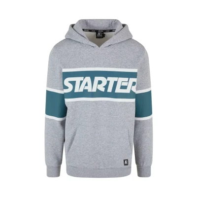 Image of Starter Hoodie, Men&#039;s, Size: XL, Heathergrey teal