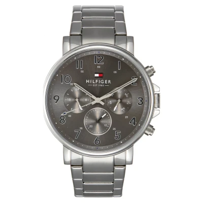 Image of Tommy Hilfiger Daniel Watch silvercoloured, Men&#039;s, Size: One Size, Silver coloured