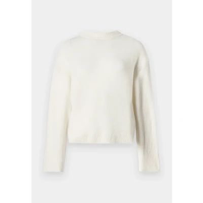 Image of YAS Women&#039;s Frido Ls Wide Knit Pullover S. Noos Jumper, Birch, XXL
