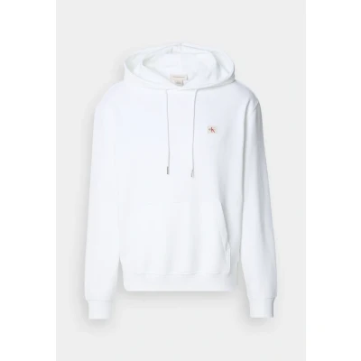 Image of Calvin Klein Jeans Sweatshirt, Men&#039;s, Size: XXS, Bright white
