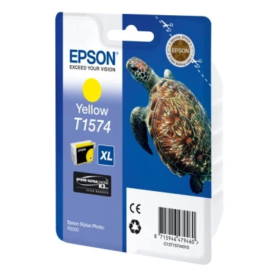 Image of Epson T1574 Print Cartridge, Yellow, Genuine