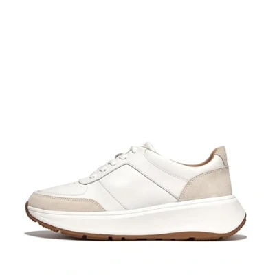 Image of Fitflop MODE Trainers, Women&#039;s, Size: 4, Urban white Leather