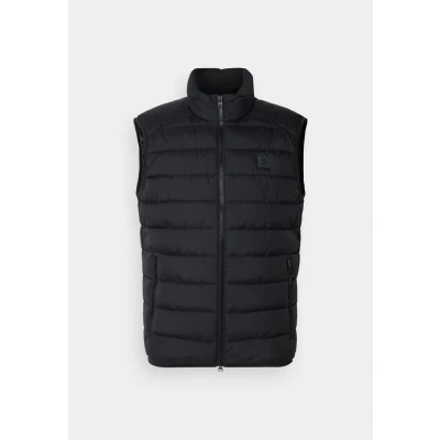 Image of Marc O&#039;Polo VEST Regular FIT Stand UP Collar Waistcoat, Men&#039;s, Size: Medium, Black