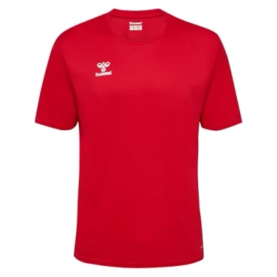 Image of Hummel Essential Sports Tshirt, Men&#039;s, Size: XL, True red