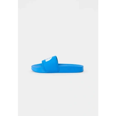 Image of The North Face BASE CAMP Slide III Unisex Pool slides for kids, Size: 5., Hero blue/white Synthetics