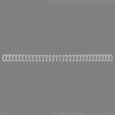 Image of GBC WireBind Binding Wires, 8 mm, 70 Sheet Capacity, A4, White, Pack of 100, RG810570