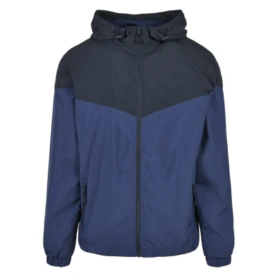 Image of Urban Classics TONE TECH Windbreaker Dark blue, Men&#039;s, Size: Large, blue