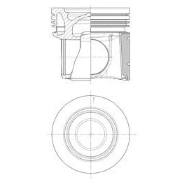 Image of Piston KOLBENSCHMIDT 41677600