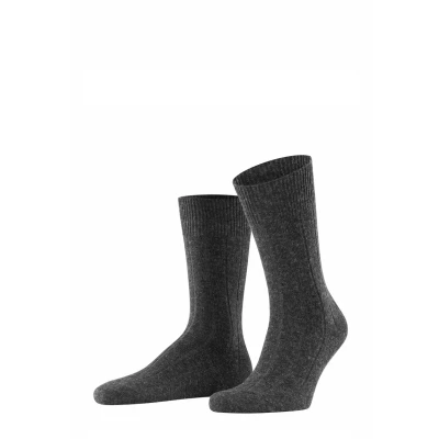 Image of FALKE Men&#039;s Socks, Grey (Anthracite Melange 3080) new eco friendly, 5.5 8