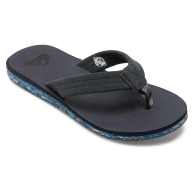 Image of Quiksilver Carver Tbar sandals, Men&#039;s, Size: 8, Grey 2 Suede
