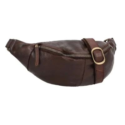 Image of Gusti Leder Cillian Bum bag dunkelbraun, Size: One Size, Dunkelbraun
