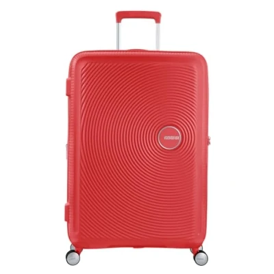 Image of American Tourister Soundbox Spinner L Erweiterbar Koffer, 77 cm, 110 L, Coral Red