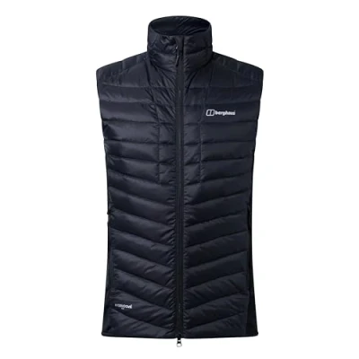 Image of Berghaus Tephra Stretch Waistcoat, Men&#039;s, Size: Large, Black