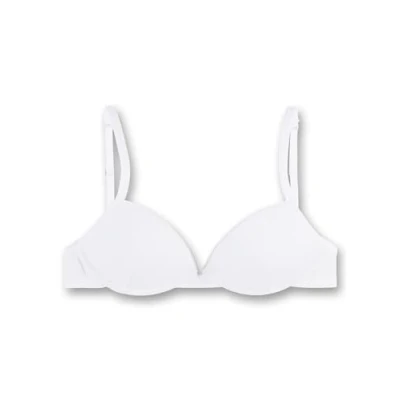 Image of Sanetta bra SOFT CUP Basic Teens Tshirt for kids, Size: 32A, White