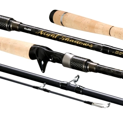 Image of Illex Night Shadows B240 XH The Reservoir Dog Baitcaster 2.4m (100g) Baitcasting rod