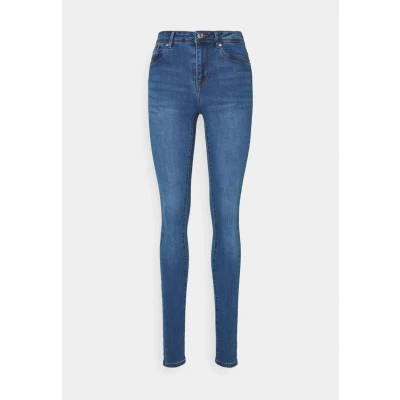 Image of Vero Moda Tall Vmtanya Piping Jeans Skinny Fit Dark blue, Women&#039;s, Size: XSx36, blue