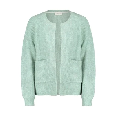 Image of Cartoon MIT Taschen Cardigan, Women&#039;s, Size: 12, Turquoise