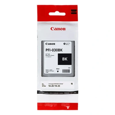 Image of Canon PFI 030 Black Ink Cartridge 55ml