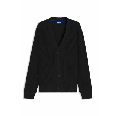 Image of HUGO Sonnick Cardigan, Men&#039;s, Size: Small, Black one