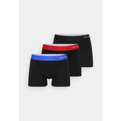 Image of Jack &amp; Jones Jacnyjah Trunks 3 PACK Trunks, Men&#039;s, Size: Small, Black