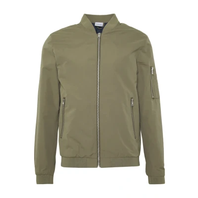 Image of Jack &amp; Jones Erush NOOS Bomber Jacket, Men&#039;s, Size: Large, Dusky green