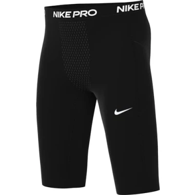Image of Nike Performance Short 24 Unisex Leggings for kids, Size: 6 8y, Black/white