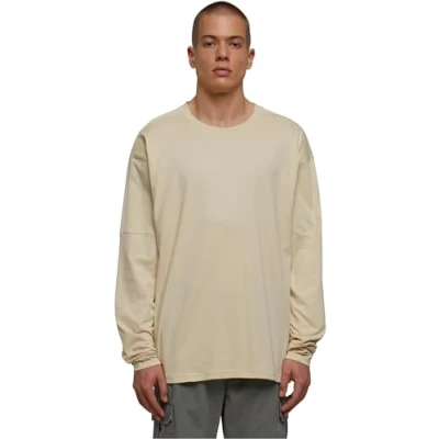 Image of Urban Classics Raglan BACK Longsleeve Long sleeved top, Men&#039;s, Size: XXL, Sand