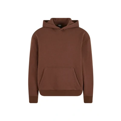 Image of Urban Classics Hoodie, Men&#039;s, Size: 3XL, Chocolatebrown