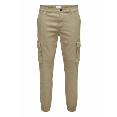 Image of Only &amp; Sons Cargo trousers, Men&#039;s, Size: 28x30, Grau