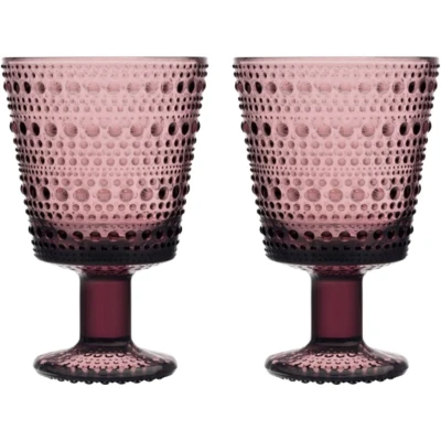 Image of Iittala Glasses Kastehelmi Calluna 260 ml 2 pieces