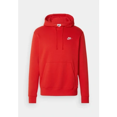 Image of Nike Sportswear CLUB Hoodie Hoodie, Men&#039;s, Size: XXL, University red/white