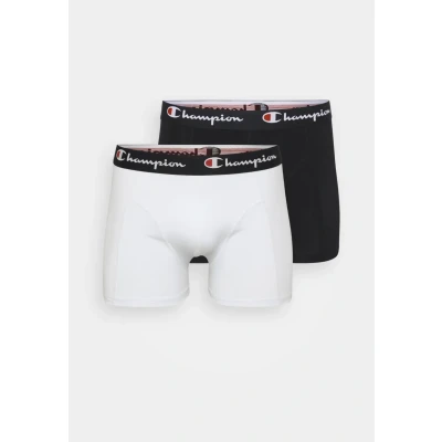 Image of Champion Men&#039;s Boxer Shorts, (White/Black), M