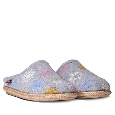 Image of Toni Pons DELI CP Slippers, Women&#039;s, Size: 9.5, Gris Textile