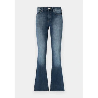 Image of ONLY Onlblush ICON COIN Bootcut jeans, Women&#039;s, Size: Lx32, Blue black denim