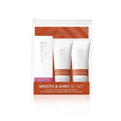 Image of Philip Kingsley Smooth and Shiny Jet Set (Worth £39.00)