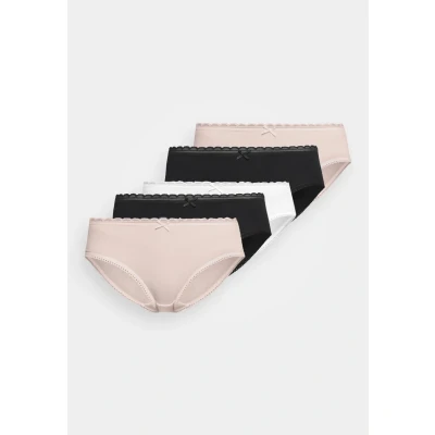 Image of Dorina 5 PACK Briefs, Women&#039;s, Size: 10, Black/beige/ivory/beige/black