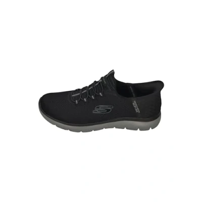 Image of Skechers Men&#039;s Summits High Range Sneaker, Black Bbk, 14 UK