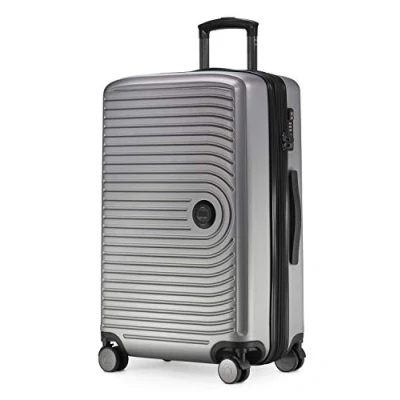 Image of HAUPTSTADTKOFFER MITTE Hardshell Luggage on Wheels, Matt Silver, 68 cm, Unisex